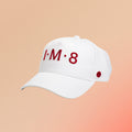 IM8 Limited Edition Embroidered Logo White Cap