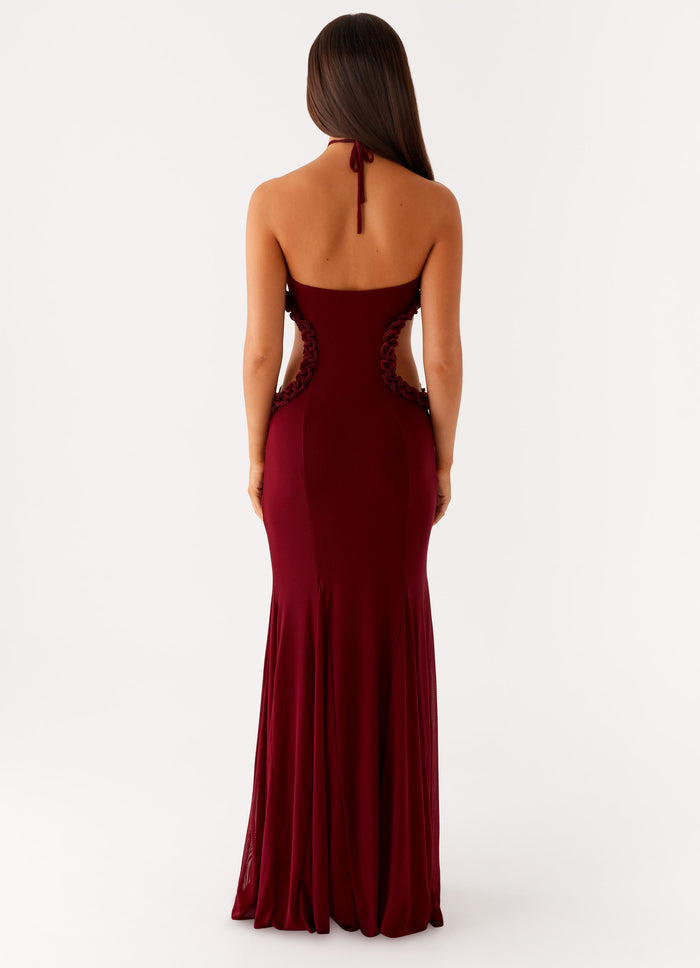 Jemima-Maxi-Dress-Raspberry-Wine-4-Peppermayojpg