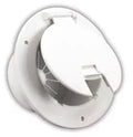 White Plastic RV Electrical Cable Hatch Model 370-2-A - Front View | United RV Parts