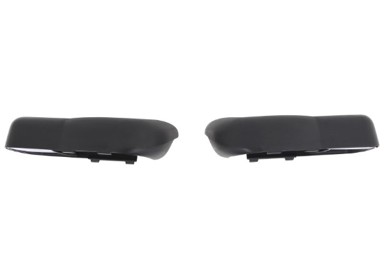 Black Snap-On Towing Mirror Housing Pair - Bottom Clip Detail for Dodge Ram | United RV Parts