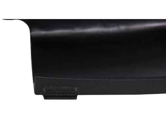 K-Source Snap-On Towing Mirror - Close-Up Lower Snap Clip Attachment Detail | United RV Parts