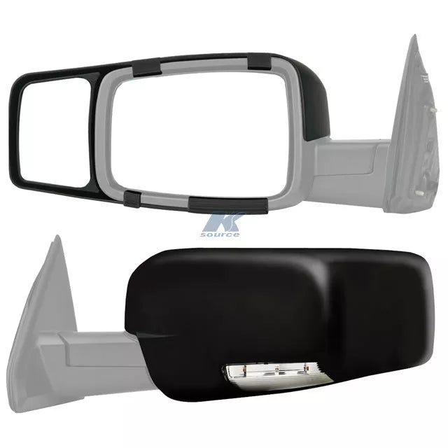 K-Source 80710 Snap-On Towing Mirror for Dodge Ram - Product Overview | United RV Parts