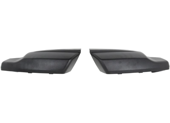 Black Matte K-Source Snap-On Towing Mirror Housings - Side Profile Pair View | United RV Parts