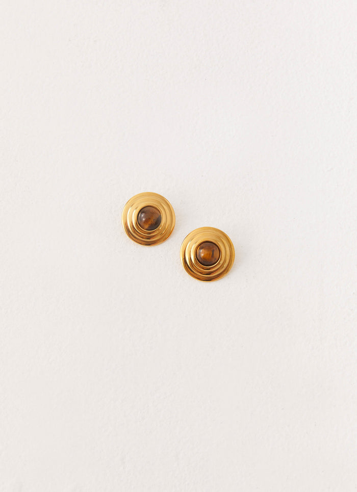 Kalia Earrings - Tort