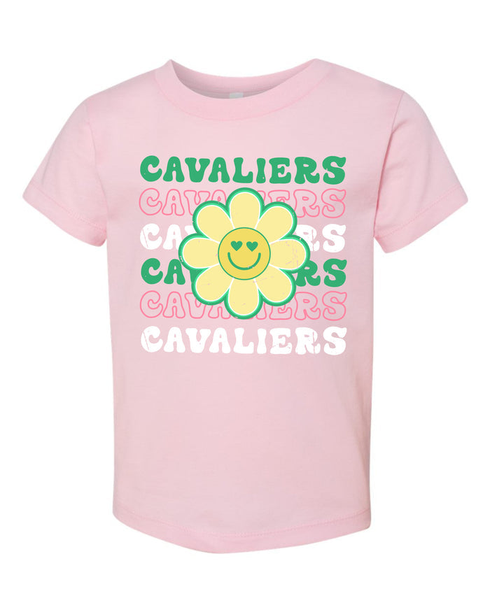 Kids Cavaliers Retro Daisy T-shirt