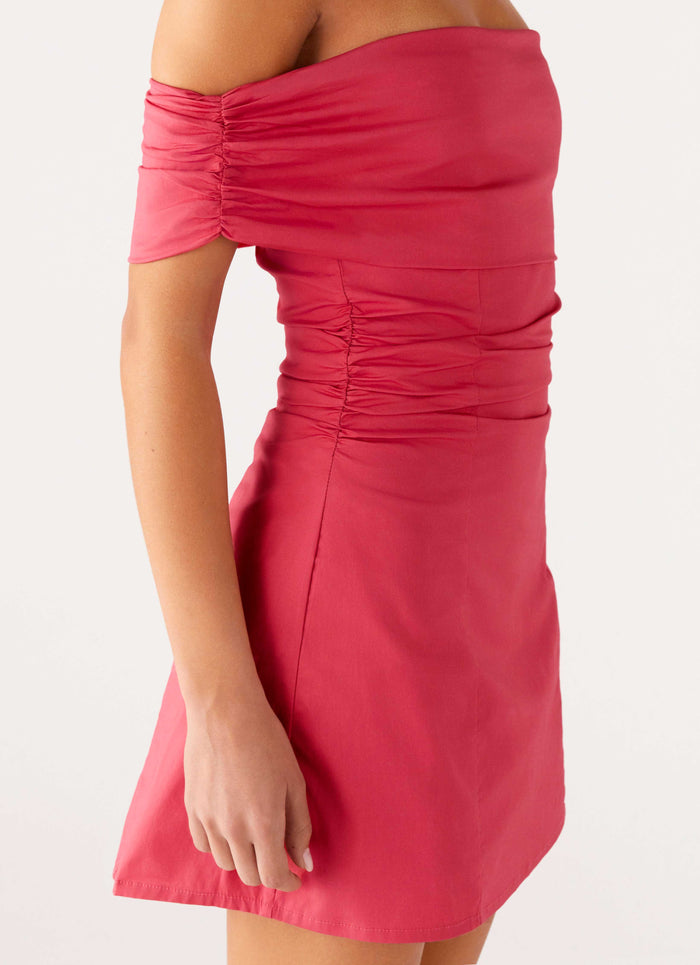 Kierra Mini Dress - Coral