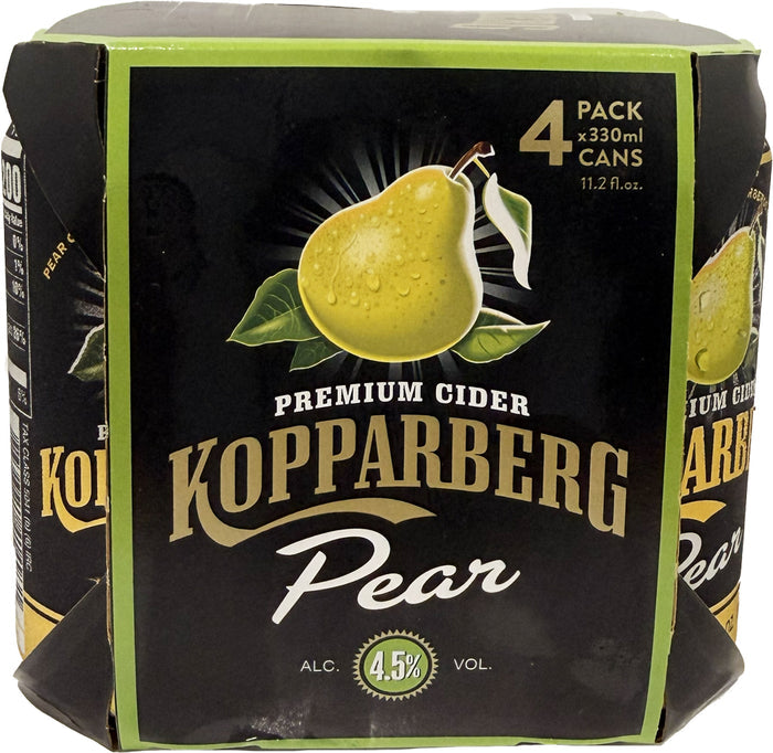 Kopparberg Pear Cider 12oz 4pk Cans