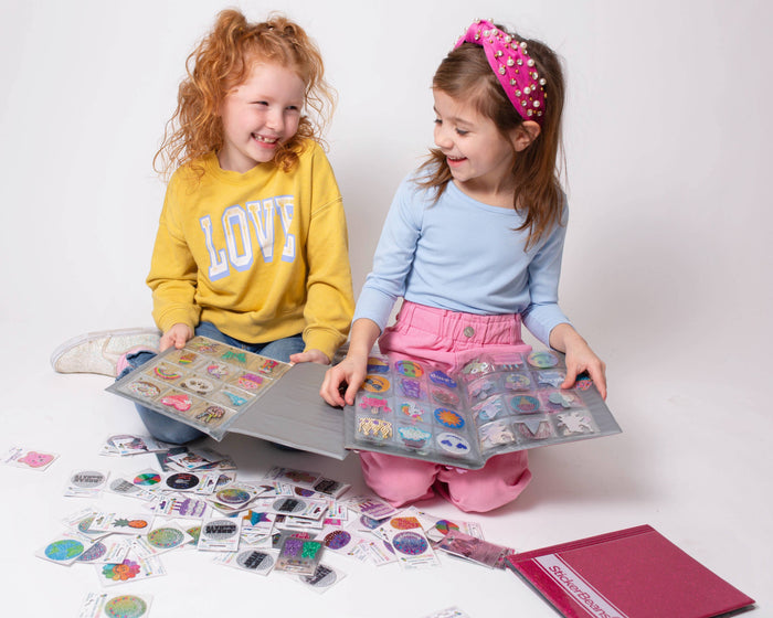 Lavender Collectors Sticker Book