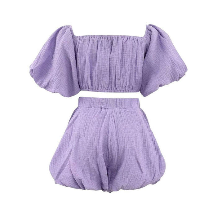 Lavender Hailey Bow Bubble Set