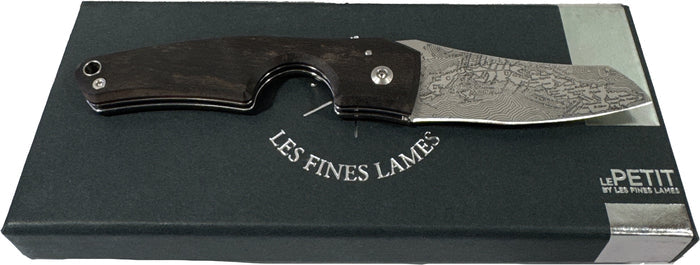 Les Fines Lames Cigar Knife Compass Cuba Ebony