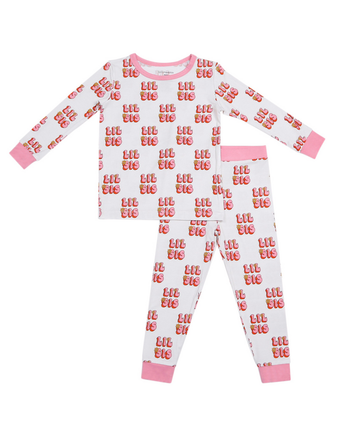 Lil Sis Bamboo Two Piece Pajama Set