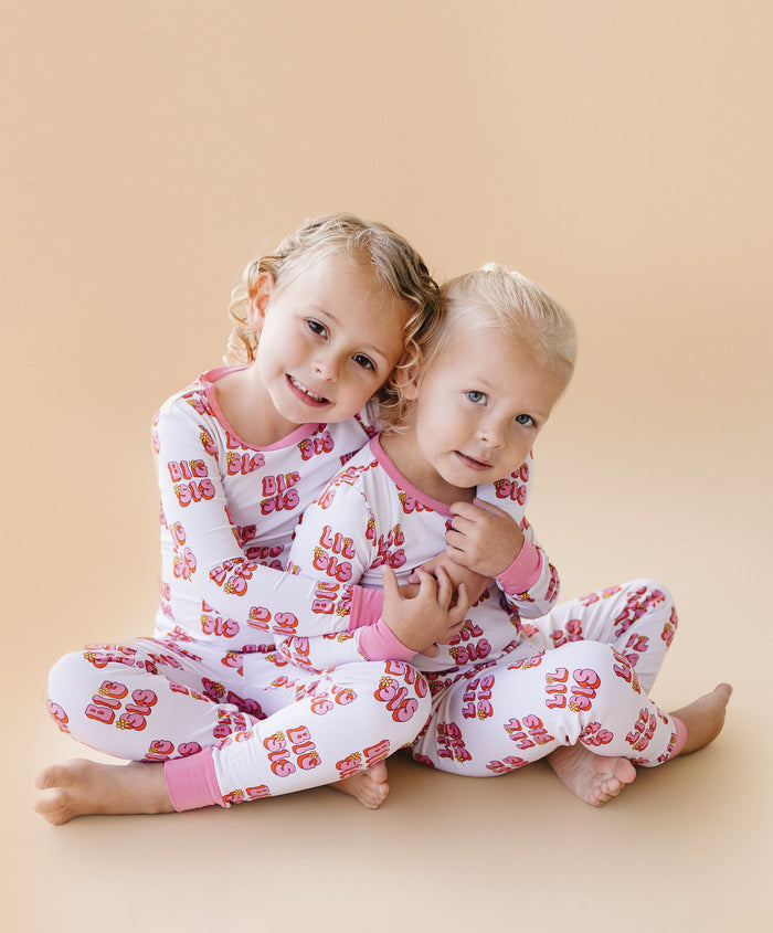 Lil Sis Bamboo Two Piece Pajama Set