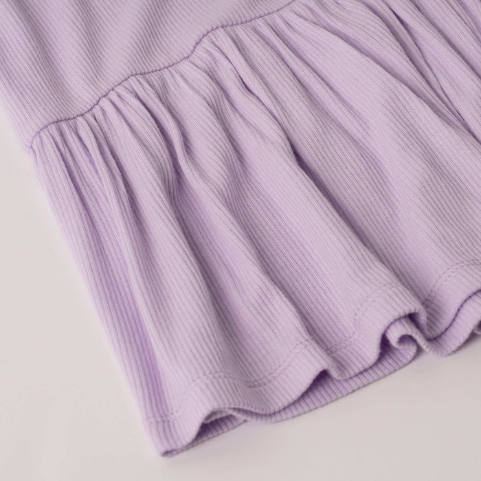 Lilac Ribbed Coco Top