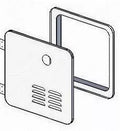 Lippert Girard Tankless RV Water Heater Door 2GWHDAS10 10 Gallon White - Isometric View | United RV Parts