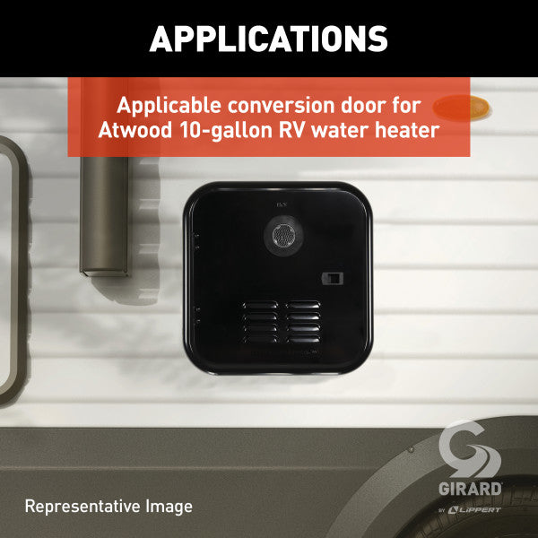 Girard Water Heater Door Installation - Atwood 10 Gallon Application | United RV Parts