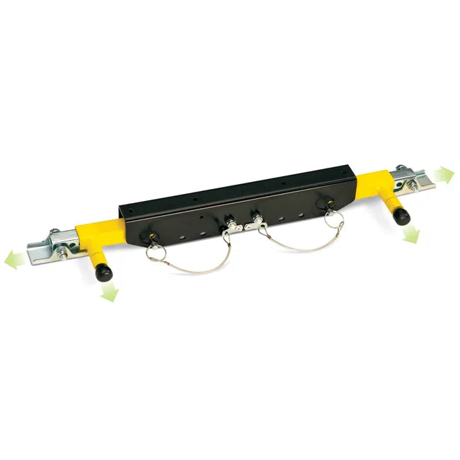 Yellow Steel Step Stabilizer Kit with Adjustable Legs - Product View | United RV Parts