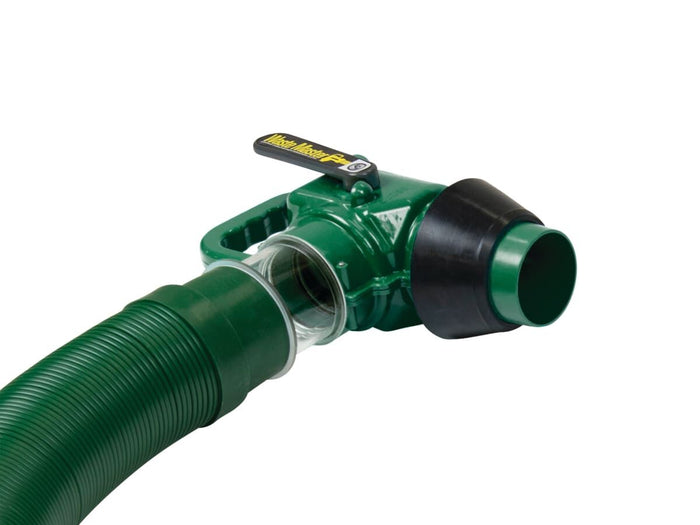 Green Waste Master Cam Lock Connector Detail - Close Up View | United RV Parts