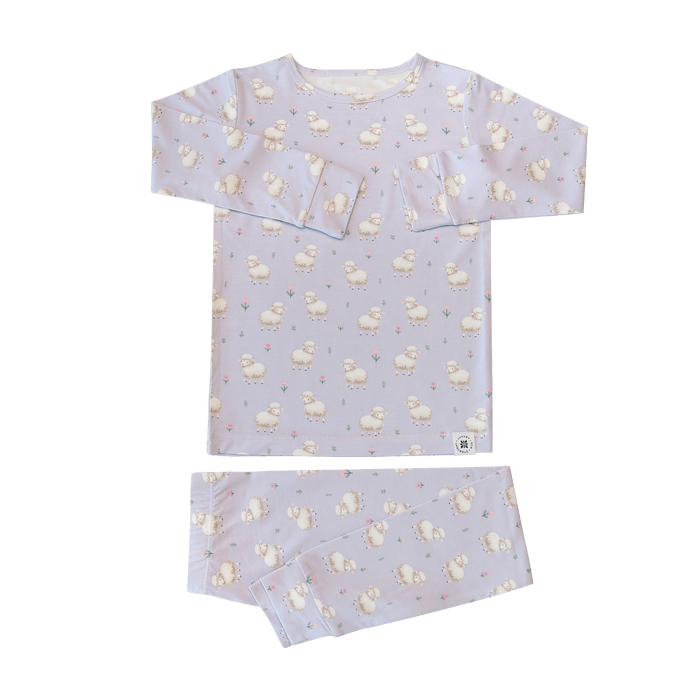Little Sheep Bamboo Pajama Set