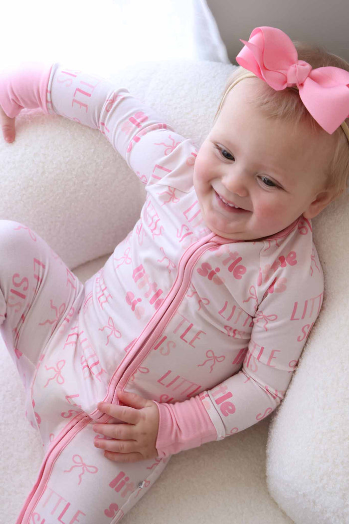 Little Sis Convertible Zip Romper