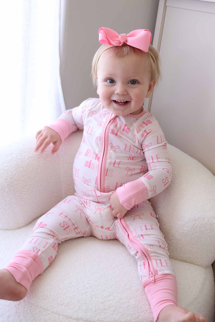 Little Sis Convertible Zip Romper