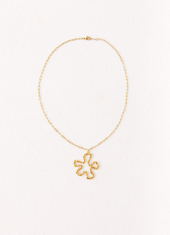 Marcy Necklace Gold 1 Peppermayo