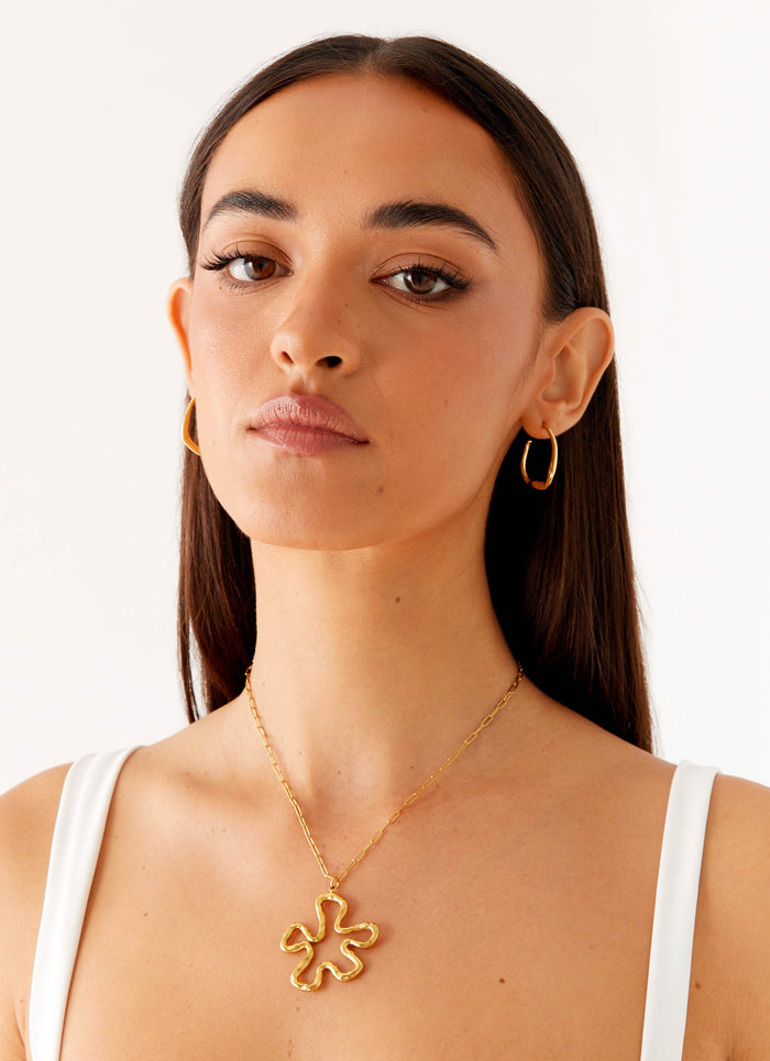 Marcy Necklace Gold 4 Peppermayo