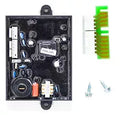 Black MC Enterprises 91365MC Atwood Water Heater Control Board with Fuse - Top View | United RV Parts