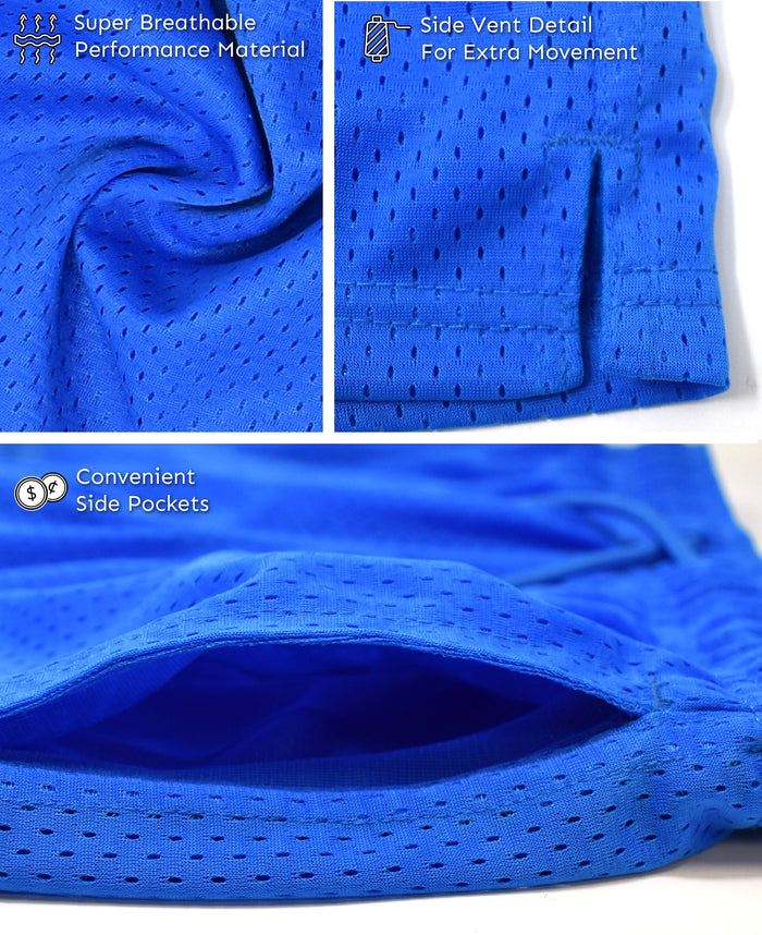 Mesh Shorts With Pockets