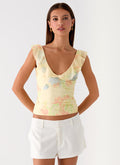 Milena Cami Top - Spring Meadow