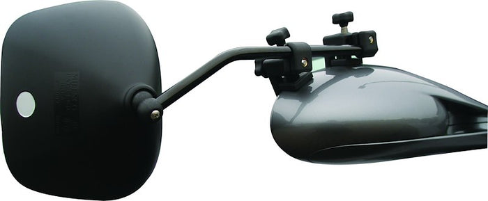 Black Milenco Aero Towing Mirror - Side Mirror Clamp Detail | United RV Parts