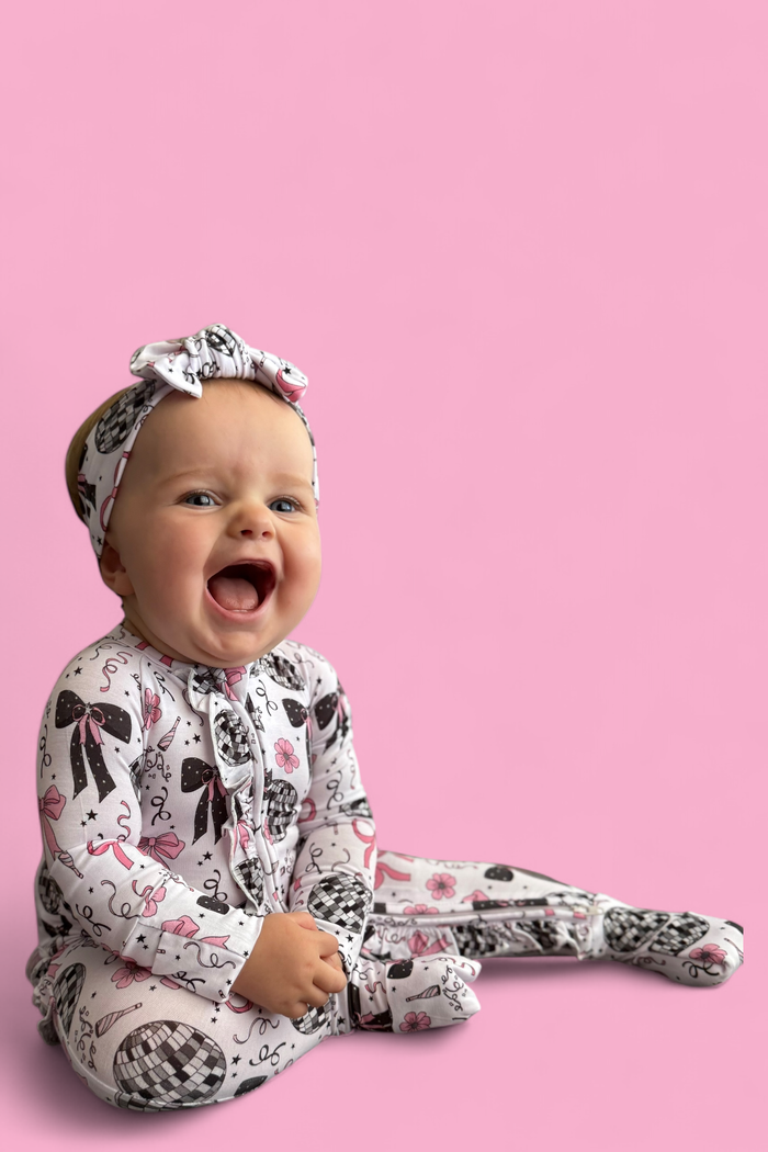 Mirrorball Swiftie Darling Dream Ruffle Romper