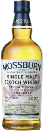 Mossburn No.2 Inchgower Scotch Whisky 10 Year Old 750ml