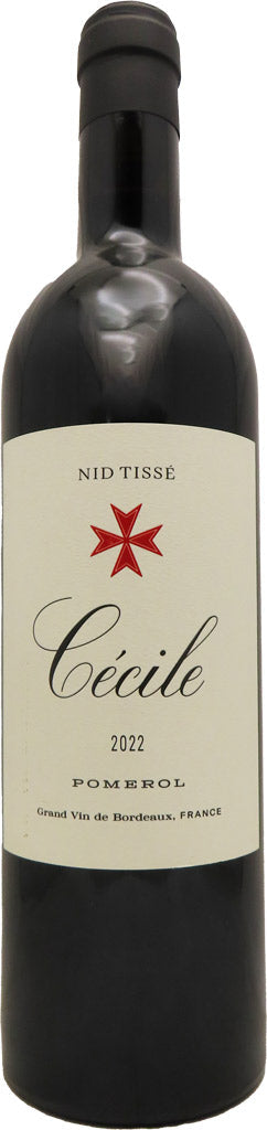 Nid Tisse Cecile Pomerol 2022 750ml