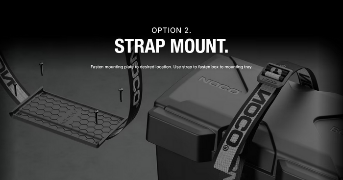 Noco | Battery Box for Group 27 Batteries | BG27 | Black | Replaces HM327BK