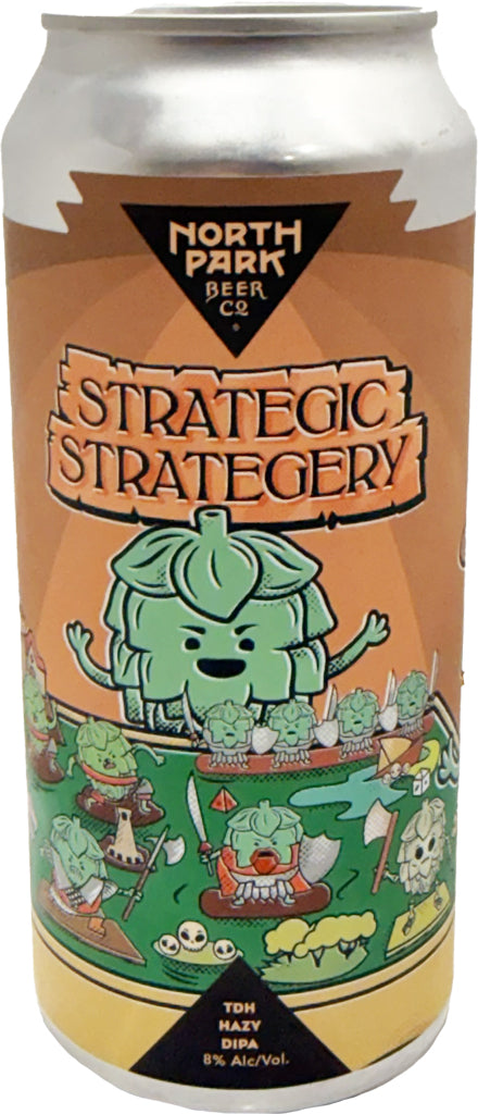 North Park Strategic Strategy TDH Hazy DIPA 16oz Can
