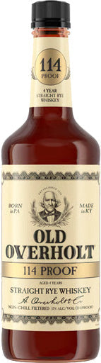 Old Overholt Straight Rye 114 Proof 750ml