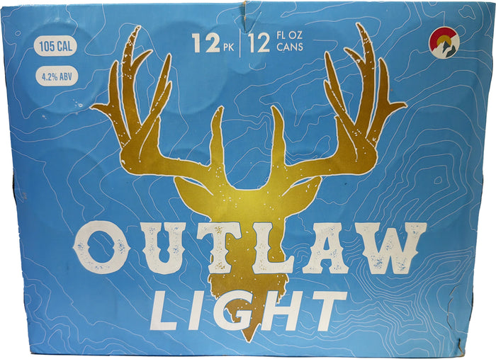 Outlaw Light Beer 12oz 12pk Cans