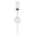 White Oxygenics BodySpa Adventure RV Handheld Shower Head 25752 - Side View | United RV Parts