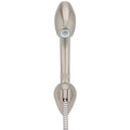 Brushed Nickel Oxygenics BodySpa RV Handheld Shower Head with Hose - Front View | United RV Parts