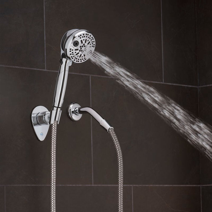 Oxygenics PowerFlow RV Shower Head Demonstrating Powerful Concentrated Spray Setting | United RV Parts
