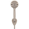 Brushed Nickel Oxygenics PowerFlow RV Handheld Shower - Front View | United RV Parts