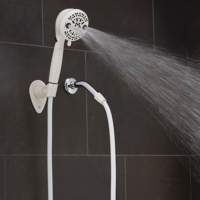 Oxygenics PowerFlow RV Handheld Shower 87764 Spraying Wide Fan Pattern - Spray Performance Demo | United RV Parts