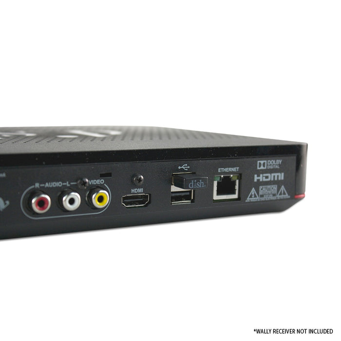 DISH Bluetooth USB Adapter Installed in Wally Receiver - Close-Up View | United RV Parts