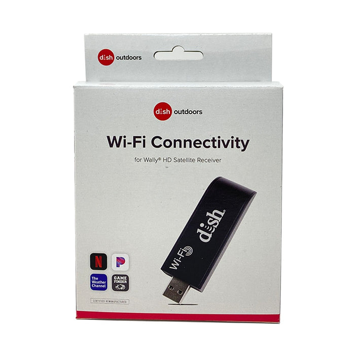 White DISH Outdoors Wi-Fi Connectivity Package - Product Box | United RV Parts