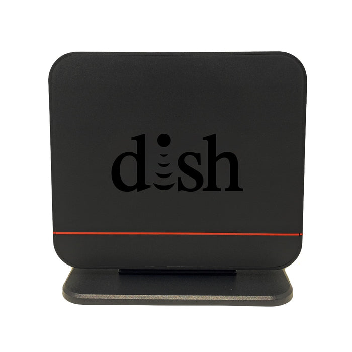 Black DISH Wireless Joey Access Point 2 - Front View on Stand | United RV Parts