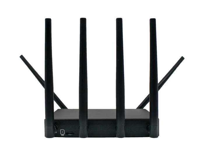 Pace TravlFi Journey XTR Router - Rear View with Antennas | United RV Parts