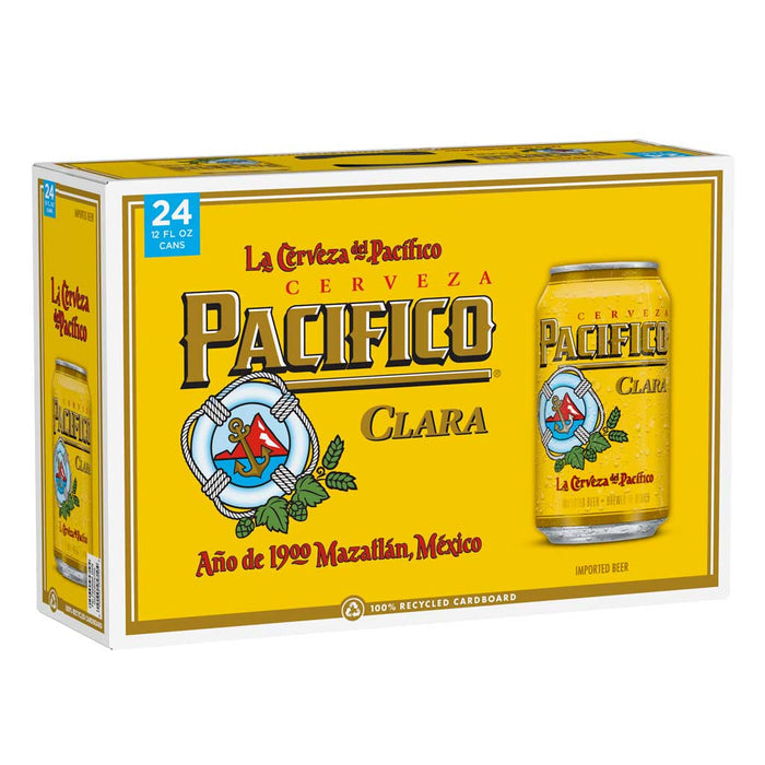 Pacifico Beer 24pk Cans