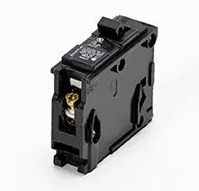 Black Parallax ITEQ115 15 Amp RV Circuit Breaker - Front View | United RV Parts