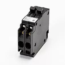 Black Parallax ITEQ3015 30/15 Amp Duplex Circuit Breaker - Front View | United RV Parts