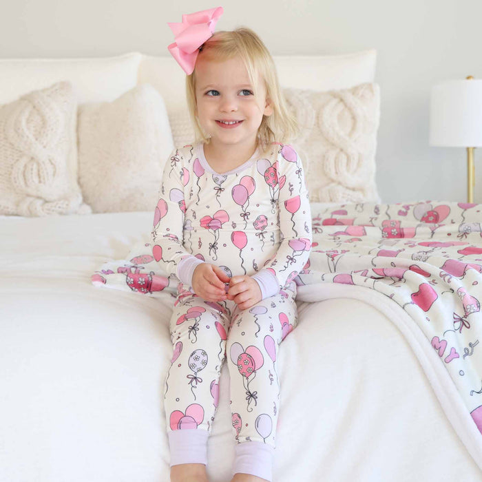 Party Time Pink Pajama Set